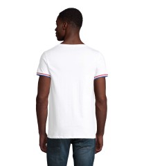 Camiseta de manga corta personalizable de hombre y mujer